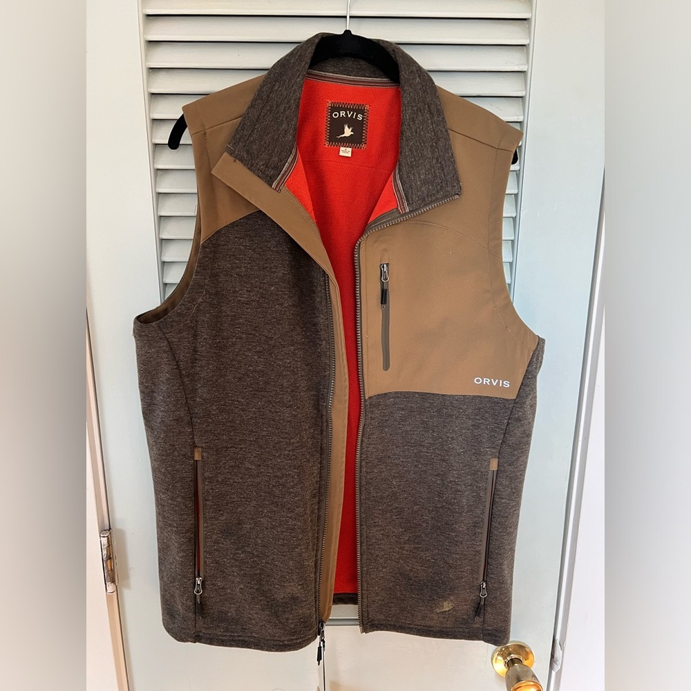 Orvis Field Collection Hybrid Wool Fleece Vest Medium